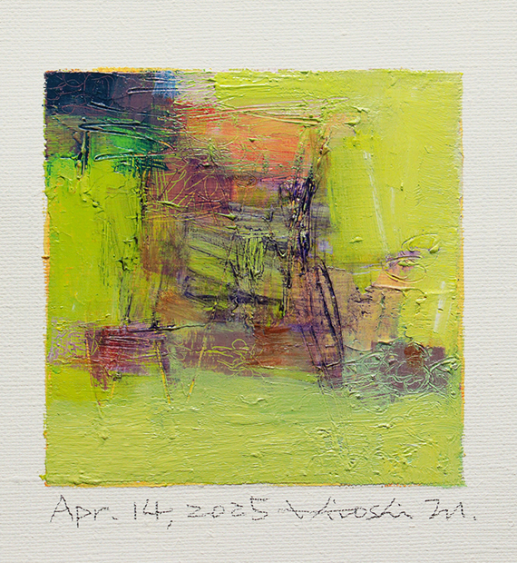 hiroshi matsumoto 9x9 paintings