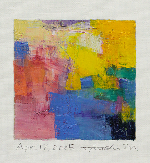 hiroshi matsumoto 9x9 paintings