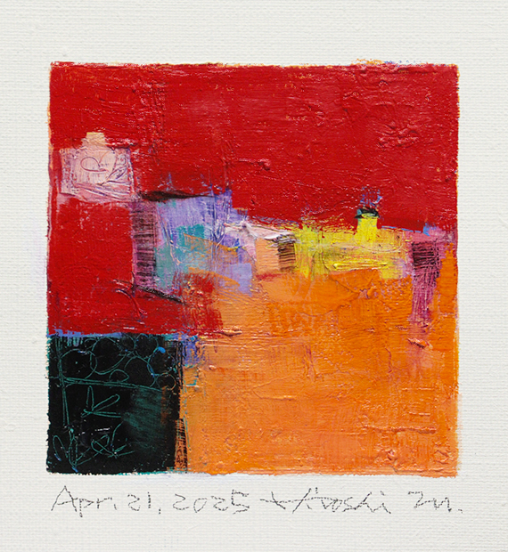 hiroshi matsumoto 9x9 paintings