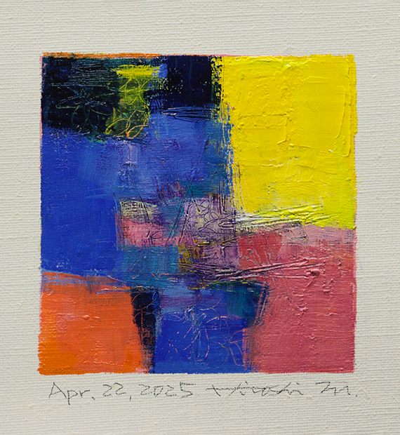 hiroshi matsumoto 9x9 paintings