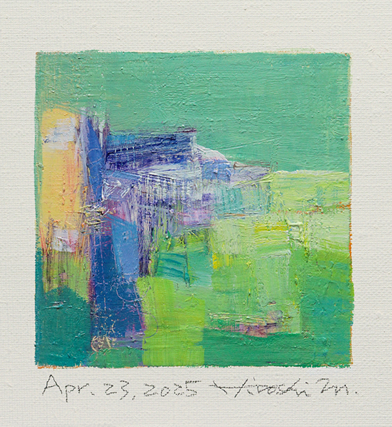 hiroshi matsumoto 9x9 paintings