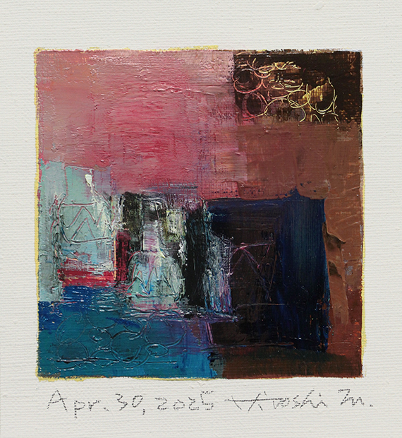 hiroshi matsumoto 9x9 paintings