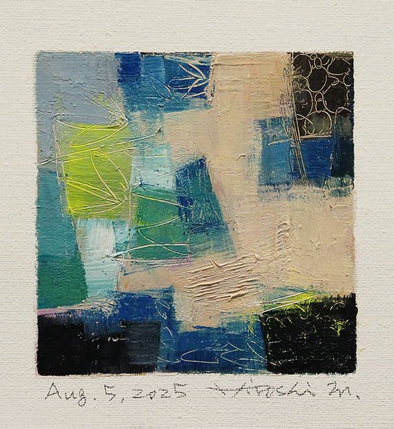 hiroshi matsumoto 9x9 paintings