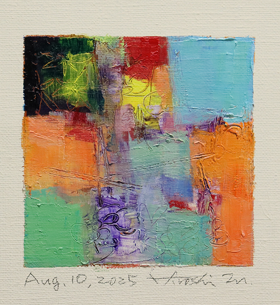 hiroshi matsumoto 9x9 paintings