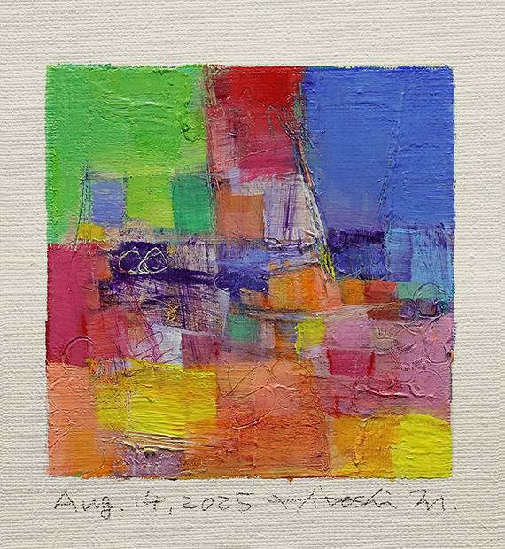 hiroshi matsumoto 9x9 paintings