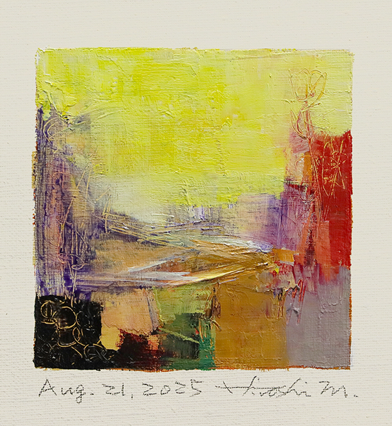 hiroshi matsumoto 9x9 paintings