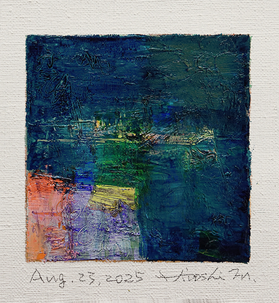 hiroshi matsumoto 9x9 paintings