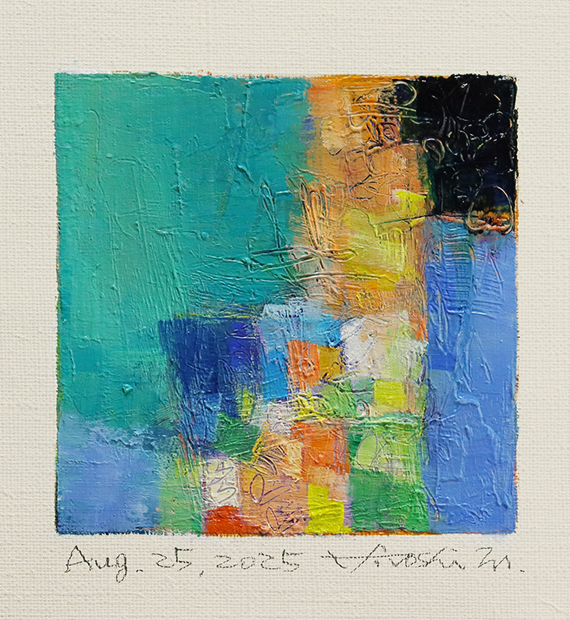 hiroshi matsumoto 9x9 paintings