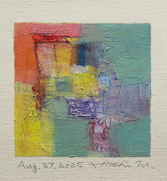 hiroshi matsumoto 9x9 paintings