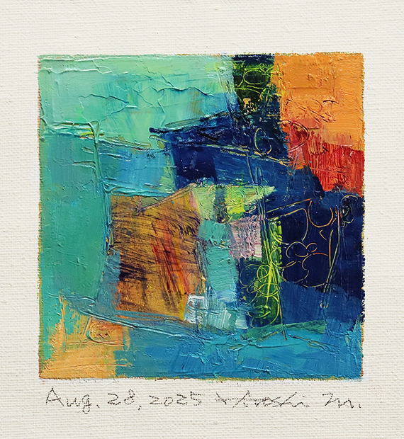 hiroshi matsumoto 9x9 paintings