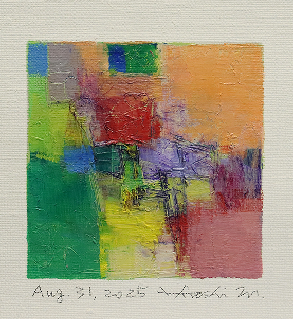 hiroshi matsumoto 9x9 paintings