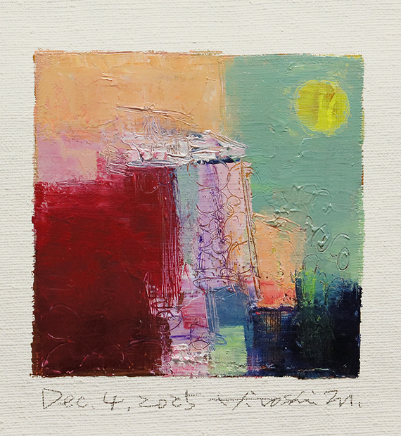 hiroshi matsumoto 9x9 paintings