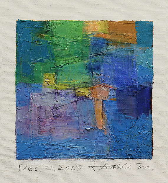 hiroshi matsumoto 9x9 paintings