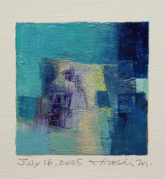 hiroshi matsumoto 9x9 paintings