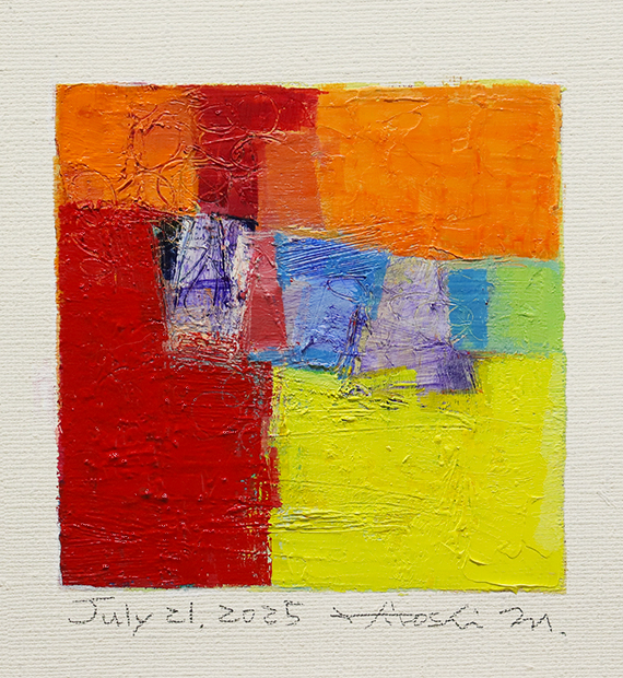 hiroshi matsumoto 9x9 paintings
