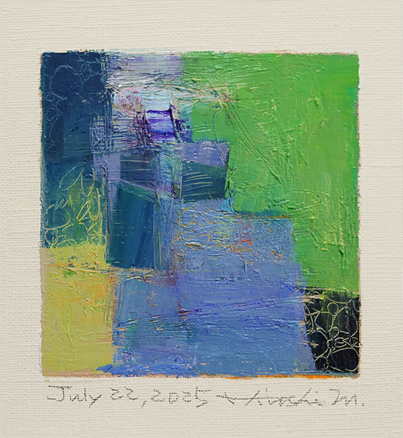 hiroshi matsumoto 9x9 paintings