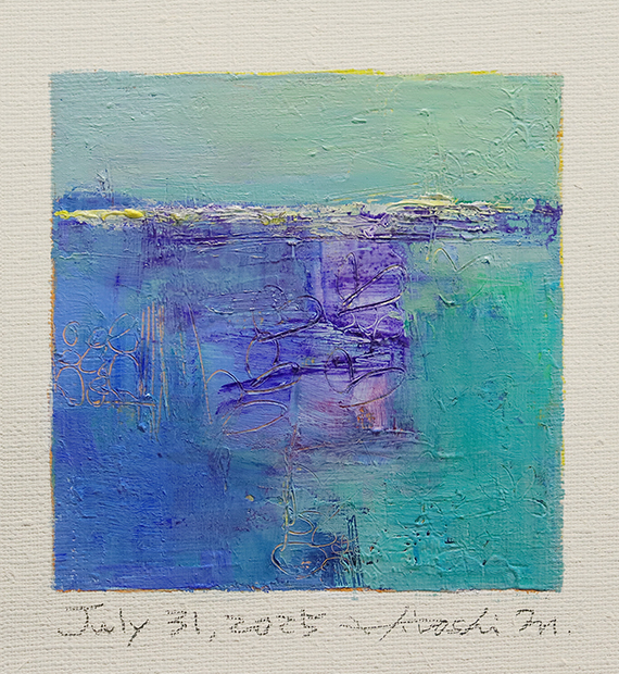 hiroshi matsumoto 9x9 paintings