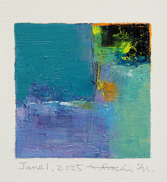 hiroshi matsumoto 9x9 paintings