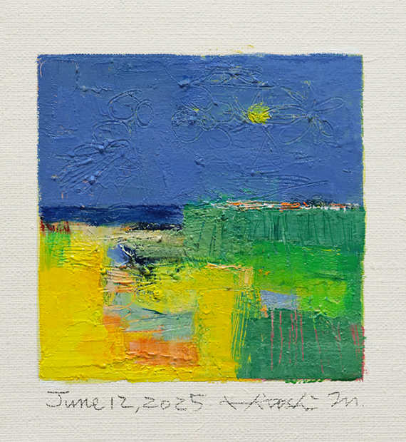 hiroshi matsumoto 9x9 paintings