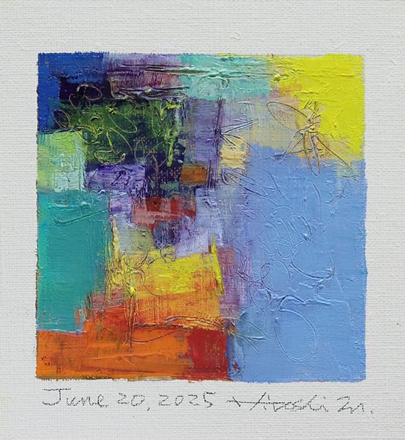 hiroshi matsumoto 9x9 paintings