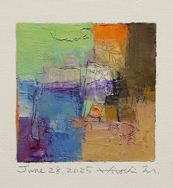 hiroshi matsumoto 9x9 paintings