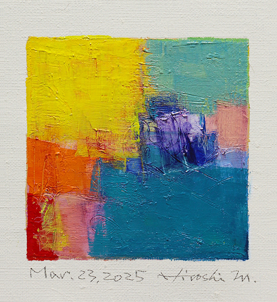 hiroshi matsumoto 9x9 paintings