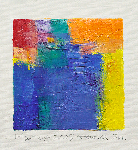 hiroshi matsumoto 9x9 paintings