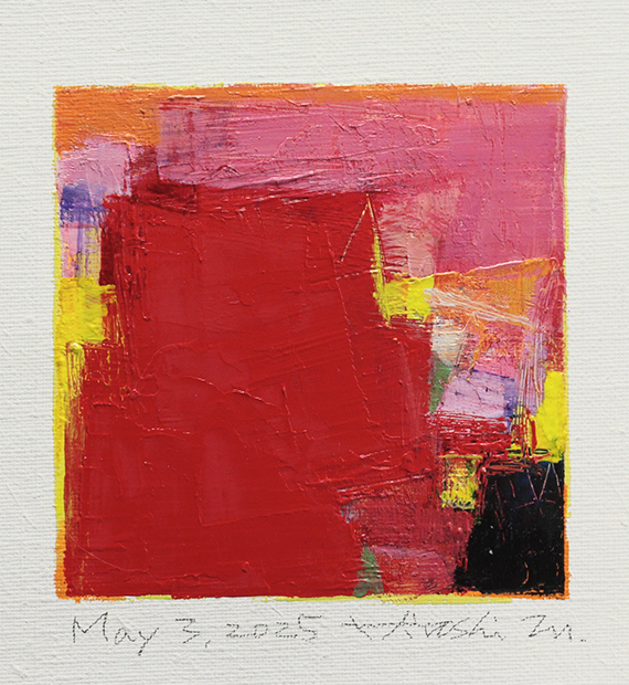 hiroshi matsumoto 9x9 paintings