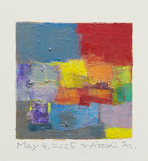 hiroshi matsumoto 9x9 paintings