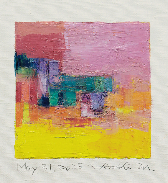 hiroshi matsumoto 9x9 paintings