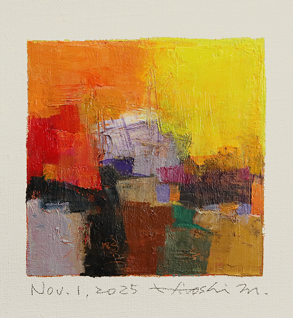 hiroshi matsumoto 9x9 paintings