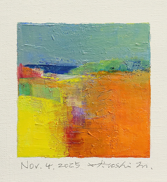 hiroshi matsumoto 9x9 paintings