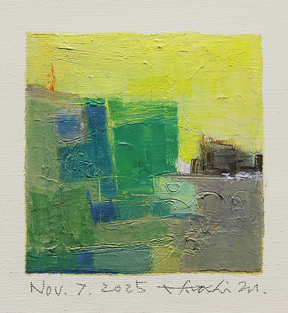 hiroshi matsumoto 9x9 paintings