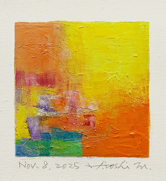 hiroshi matsumoto 9x9 paintings