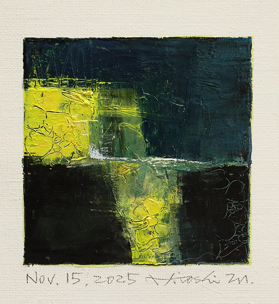 hiroshi matsumoto 9x9 paintings