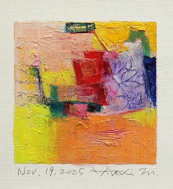 hiroshi matsumoto 9x9 paintings