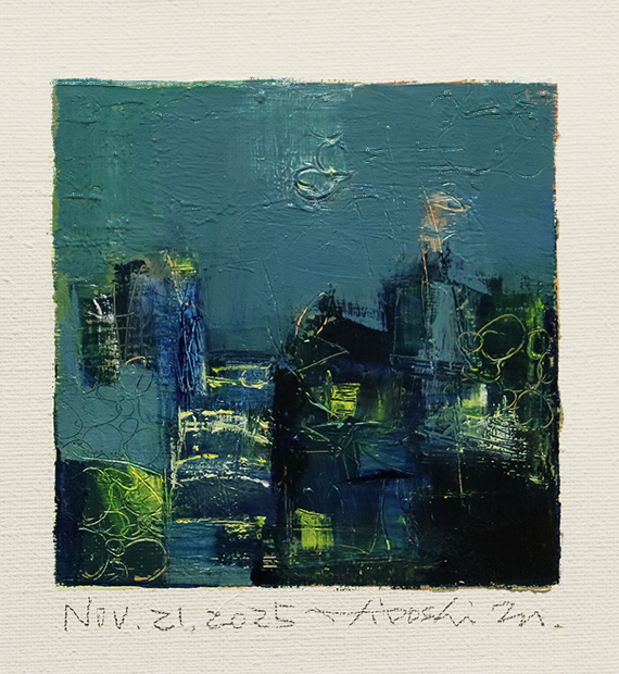 hiroshi matsumoto 9x9 paintings