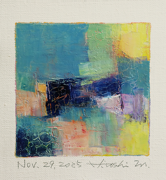 hiroshi matsumoto 9x9 paintings