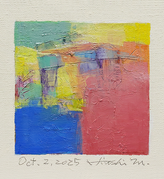 hiroshi matsumoto 9x9 paintings