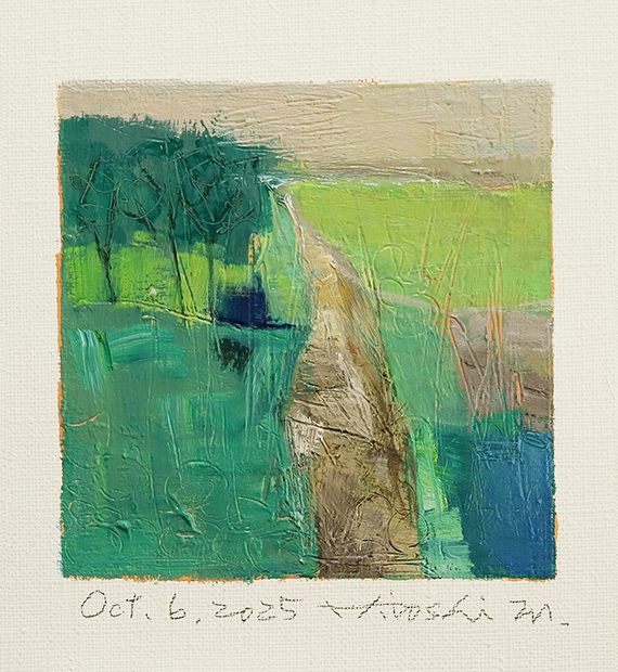 hiroshi matsumoto 9x9 paintings