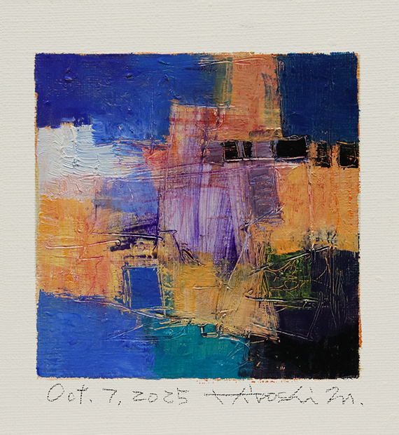 hiroshi matsumoto 9x9 paintings