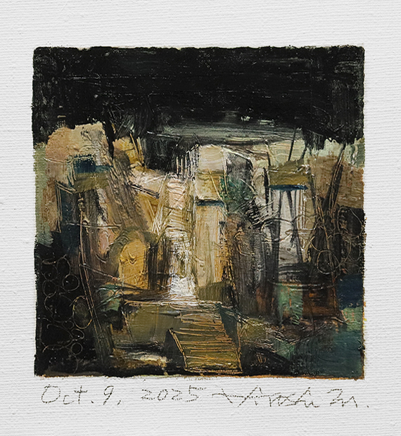 hiroshi matsumoto 9x9 paintings