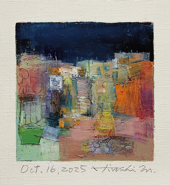 hiroshi matsumoto 9x9 paintings