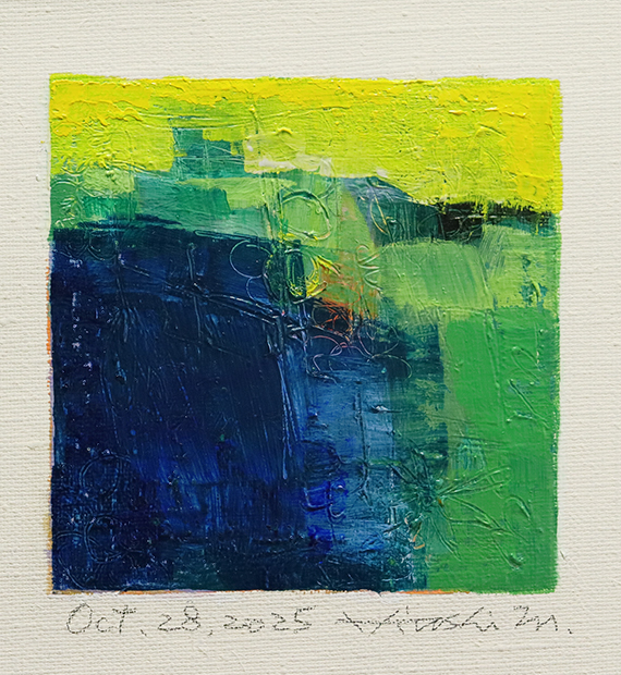 hiroshi matsumoto 9x9 paintings