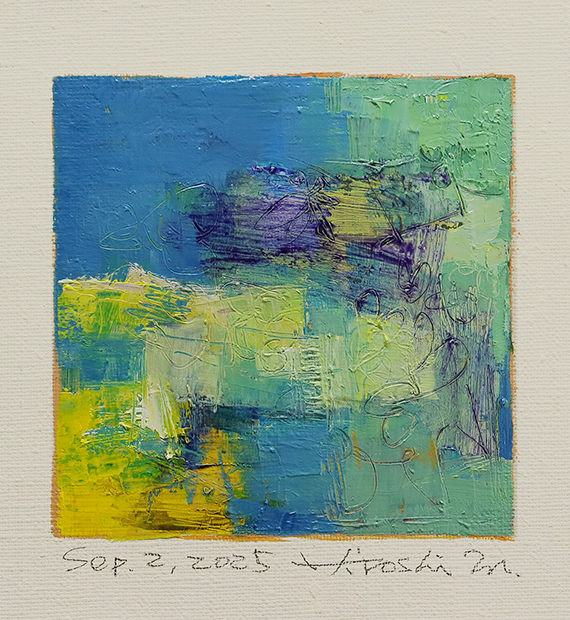 hiroshi matsumoto 9x9 paintings