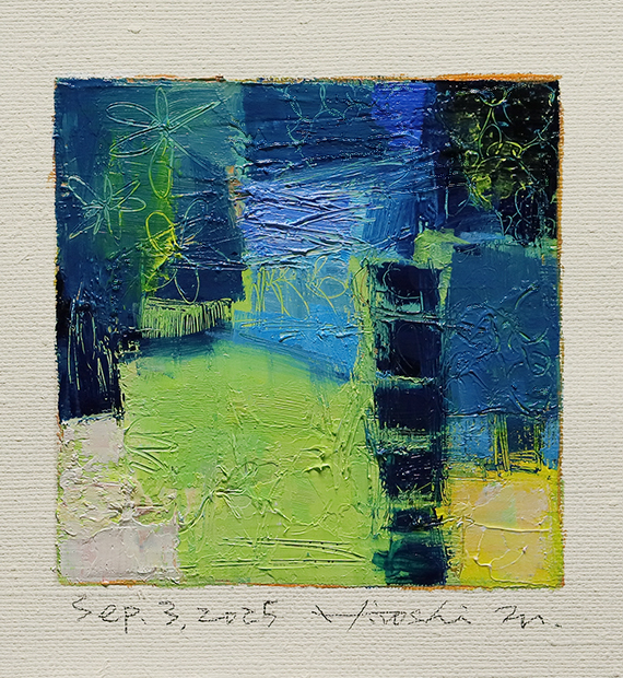 hiroshi matsumoto 9x9 paintings