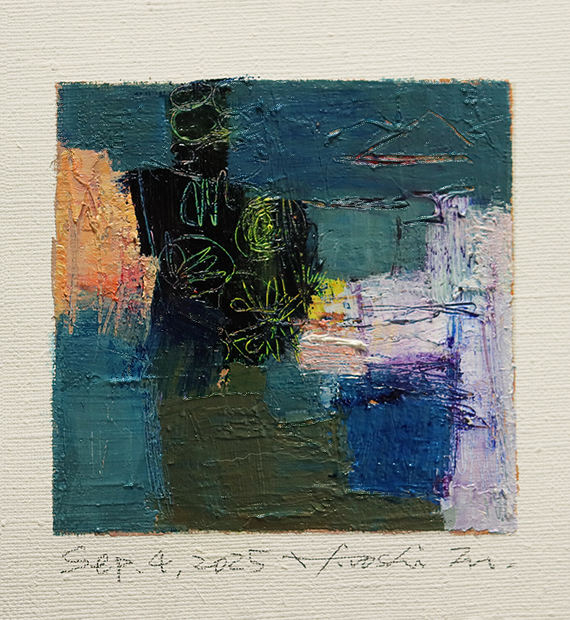 hiroshi matsumoto 9x9 paintings