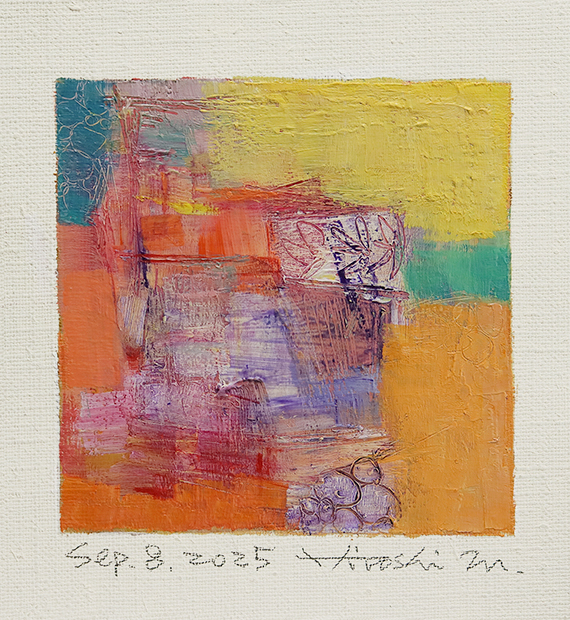 hiroshi matsumoto 9x9 paintings
