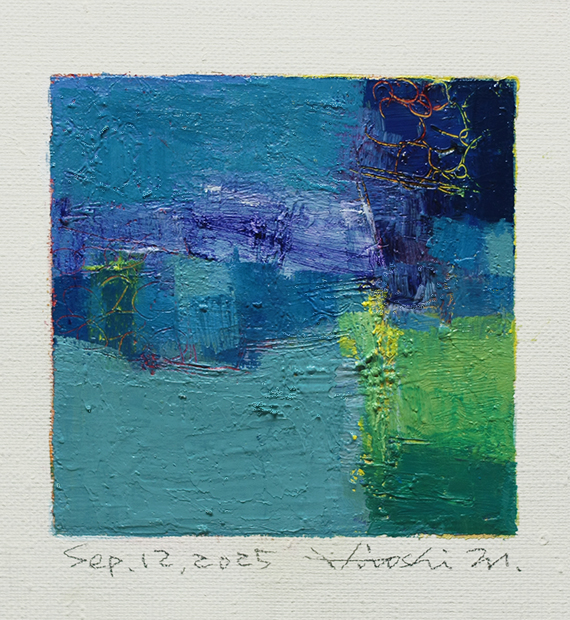 hiroshi matsumoto 9x9 paintings