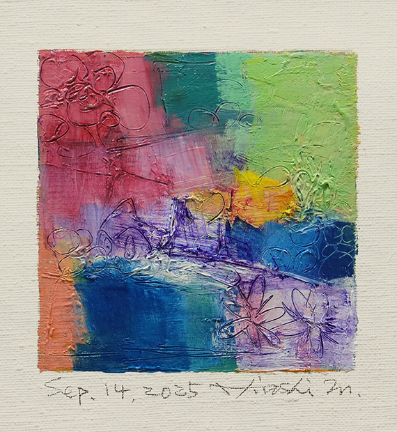 hiroshi matsumoto 9x9 paintings